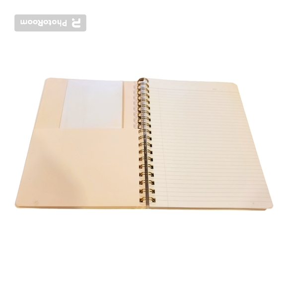 Fringe Studio Blue Dogs & Coffee Forever Faux Leather Spiral Journal Notebook - Picture 6 of 8